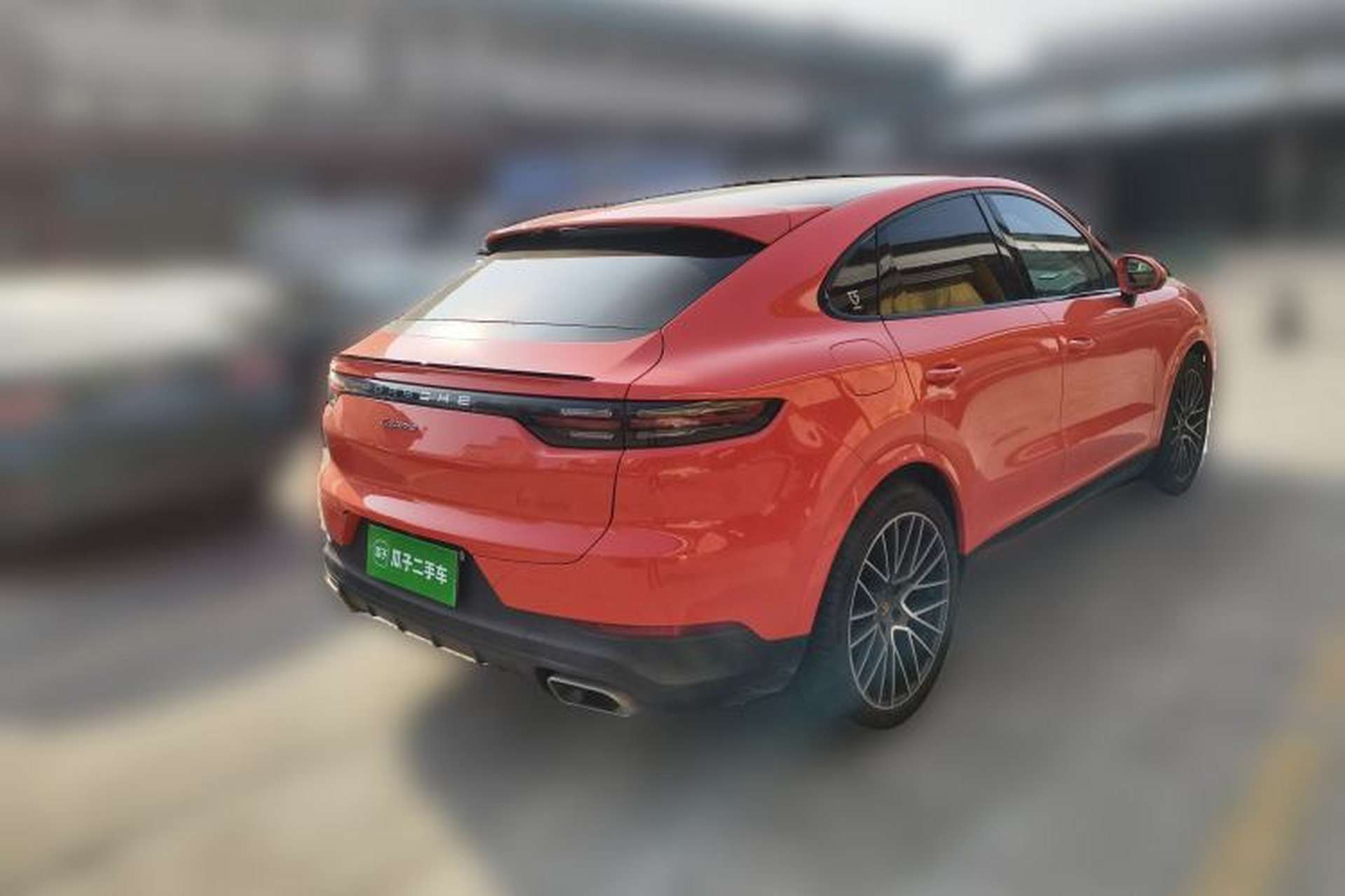 Used Porsche Cayenne 2019 Cayenne Coupé 3.0T Rear Right 45 Deg