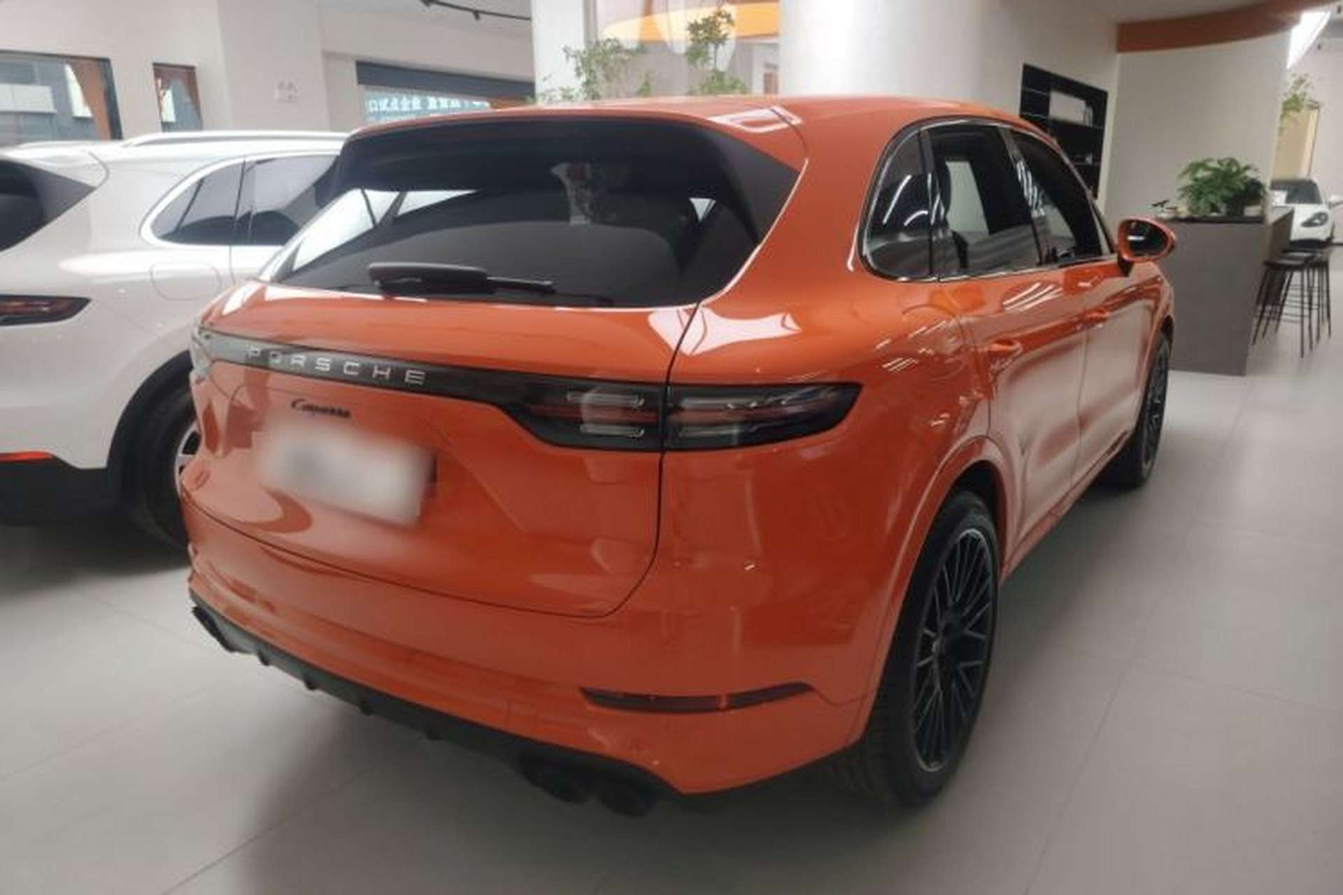 Used Porsche Cayenne 2019 Cayenne 3.0T Rear Right 45 Deg