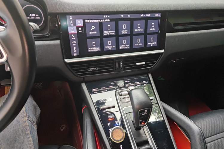 Used Porsche Cayenne 2019 Cayenne 3.0T Audio And AC Panel