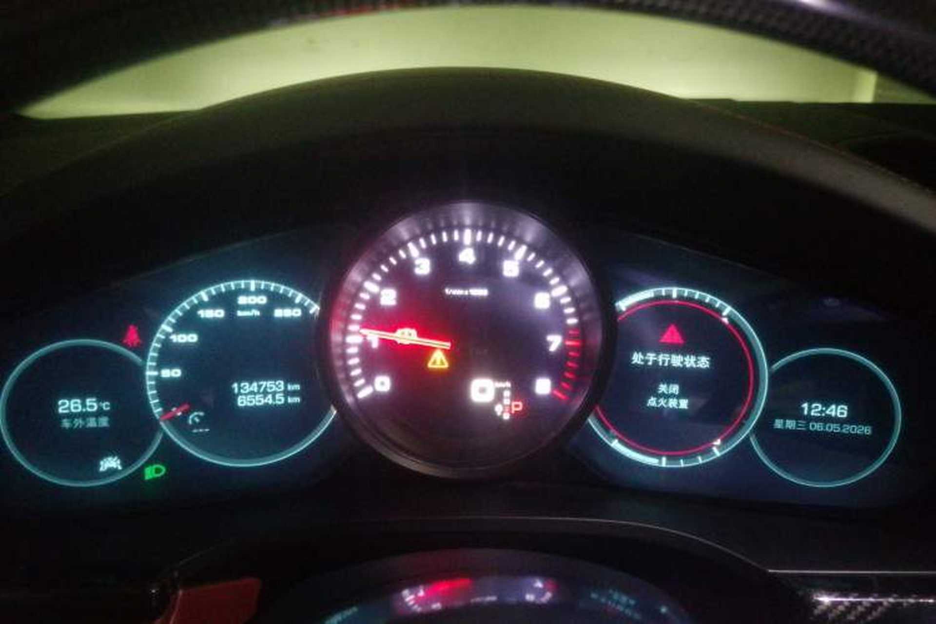 Used Porsche Cayenne 2019 Cayenne 3.0T Instrument Cluster