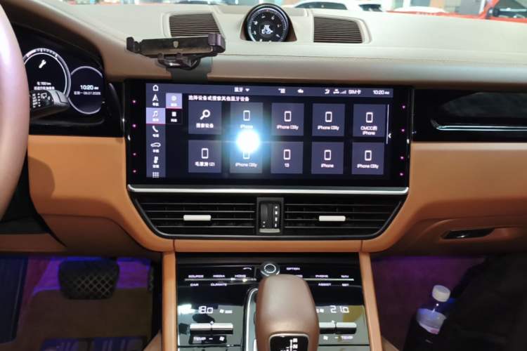 Used Porsche Cayenne 2019 Cayenne 3.0T Audio And AC Panel