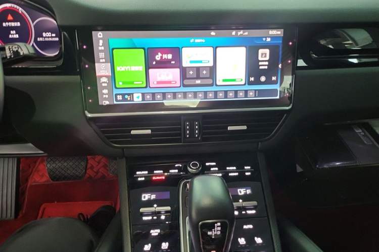 Used Porsche Cayenne 2019 Cayenne 3.0T Audio And AC Panel