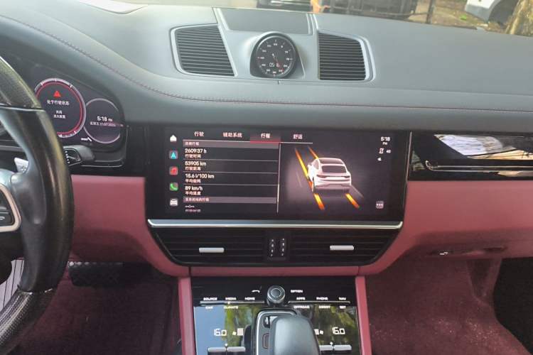 Used Porsche Cayenne 2019 Cayenne 3.0T Audio And AC Panel