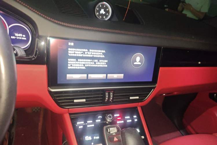 Used Porsche Cayenne 2019 Cayenne 3.0T Audio And AC Panel
