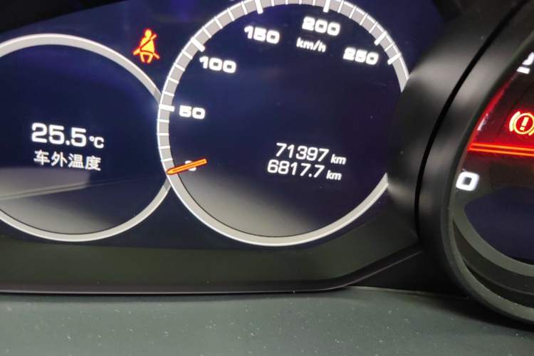 Used Porsche Cayenne 2019 Cayenne Coupé 3.0T Odometer Close Up