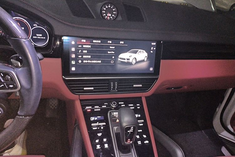 Used Porsche Cayenne 2019 Cayenne Coupé 3.0T Audio And AC Panel