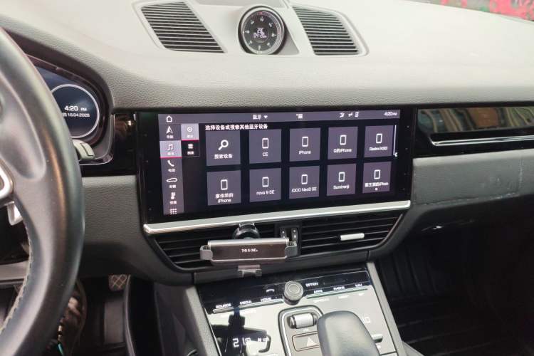 Used Porsche Cayenne 2019 Cayenne 3.0T Audio And AC Panel