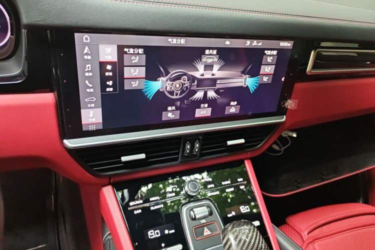 Used Porsche Cayenne 2019 Cayenne 3.0T Audio And AC Panel