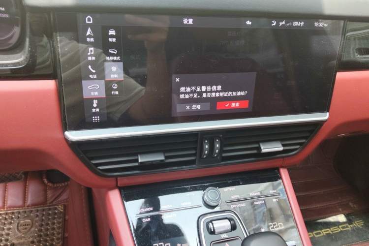 Used Porsche Cayenne 2019 Cayenne 3.0T Audio And AC Panel