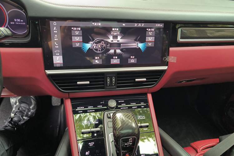 Used Porsche Cayenne 2019 Cayenne 3.0T Audio And AC Panel