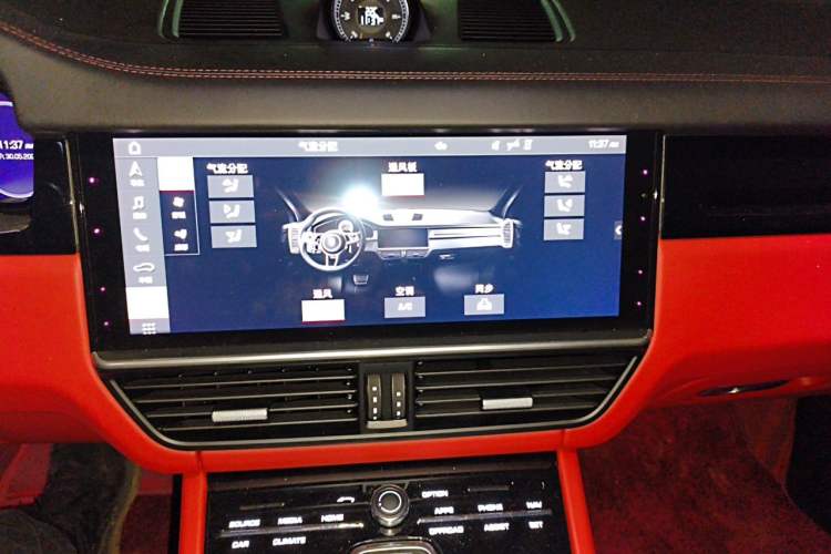 Used Porsche Cayenne 2019 Cayenne 3.0T Audio And AC Panel