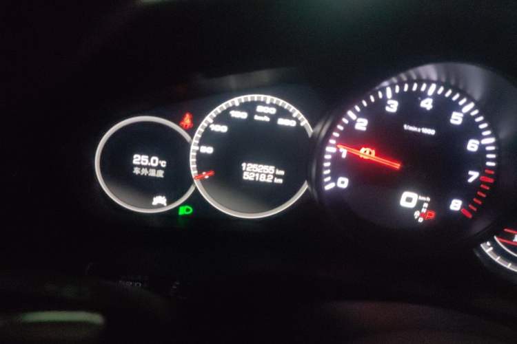 Used Porsche Cayenne 2019 Cayenne 3.0T Odometer Close Up