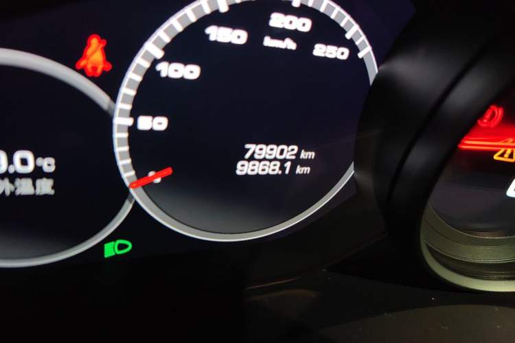 Used Porsche Cayenne 2019 Cayenne 3.0T Odometer Close Up