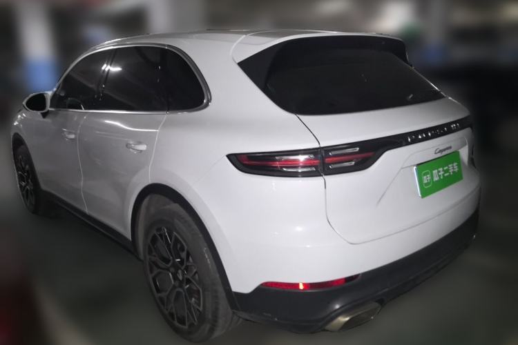 Used Porsche Cayenne 2019 3.0T U.S. specification Rear Left 45 Deg