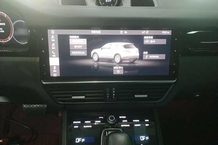 Used Porsche Cayenne 2019 Cayenne 3.0T Audio And AC Panel