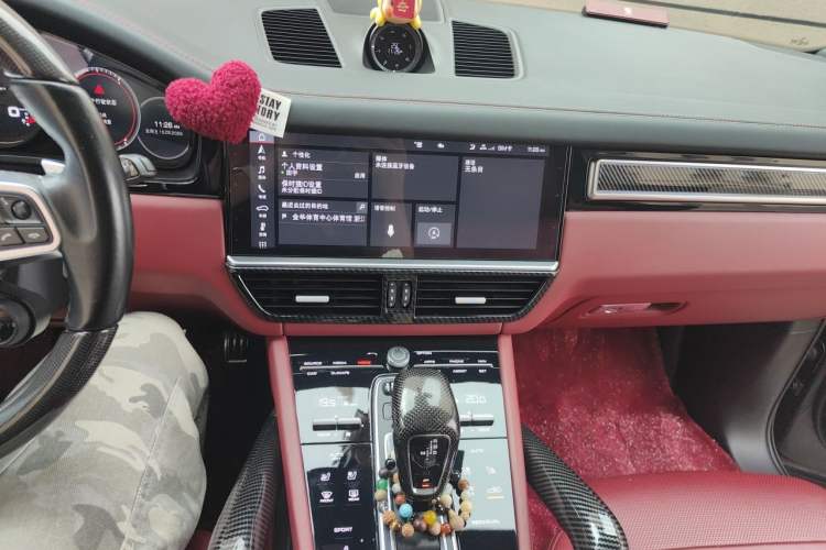 Used Porsche Cayenne 2020 Cayenne S 2.9T Audio And AC Panel