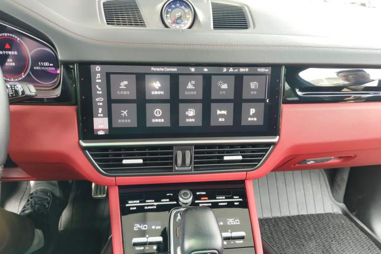 Used Porsche Cayenne 2020 Cayenne S 2.9T Audio And AC Panel