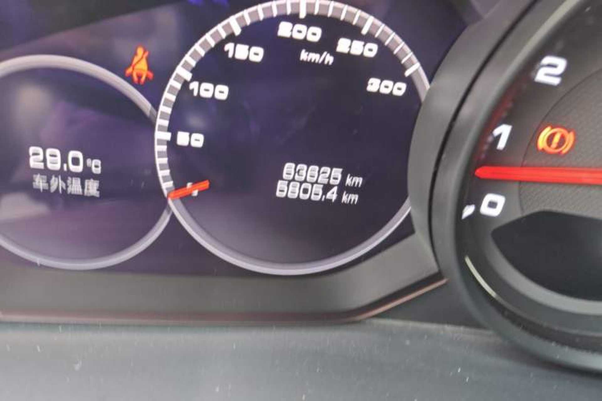 Used Porsche Cayenne 2020 Cayenne S 2.9T Odometer Close Up