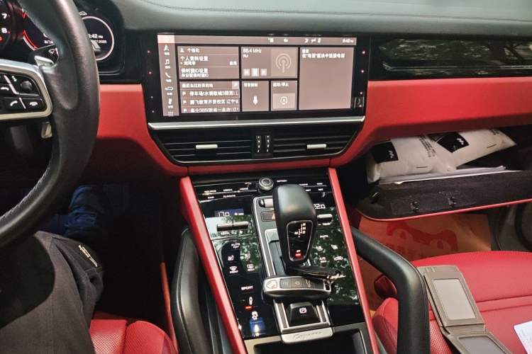 Used Porsche Cayenne 2020 Cayenne S 2.9T Audio And AC Panel