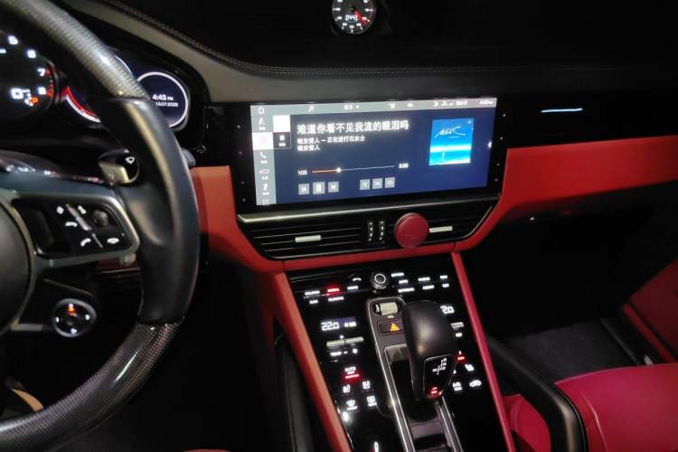Used Porsche Cayenne 2020 Cayenne S 2.9T Audio And AC Panel