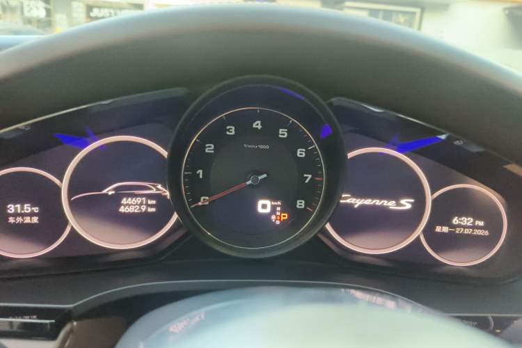 Used Porsche Cayenne 2020 2.9T S U.S. specification Instrument Cluster