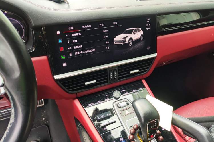Used Porsche Cayenne 2020 Cayenne S 2.9T Audio And AC Panel