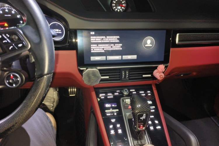 Used Porsche Cayenne 2020 Cayenne S 2.9T Audio And AC Panel