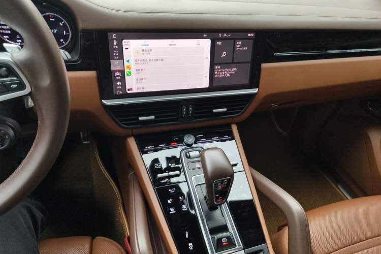 Used Porsche Cayenne 2020 Cayenne S 2.9T Audio And AC Panel