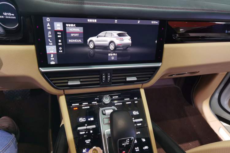 Used Porsche Cayenne 2020 3.0T Standard Version US Specification Audio And AC Panel
