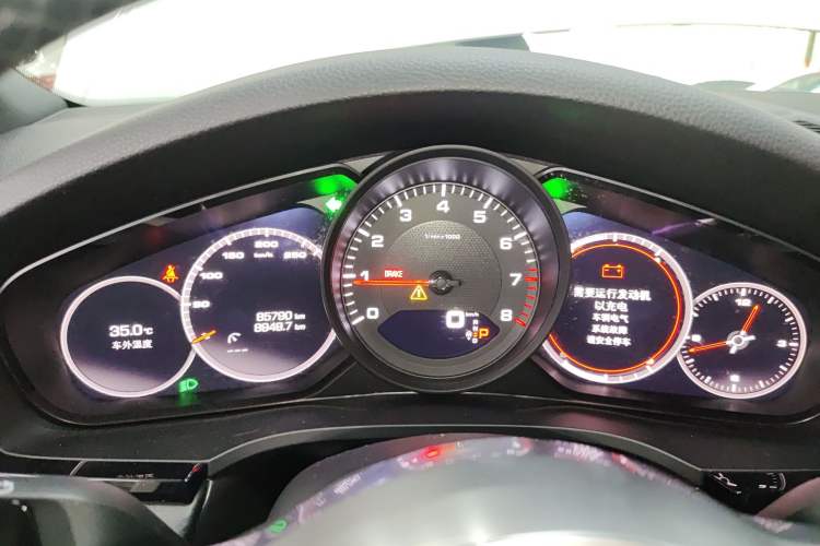 Used Porsche Cayenne 2020 3.0T Standard Version US Specification Instrument Cluster