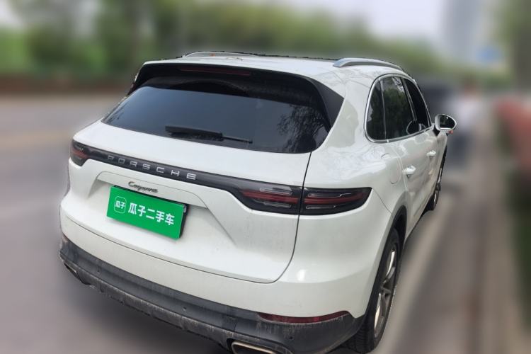 Used Porsche Cayenne 2020 3.0T Standard Version US Specification Rear Right 45 Deg