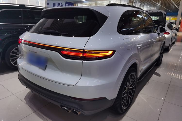 Used Porsche Cayenne 2020 3.0T Standard Version US Specification Rear Right 45 Deg