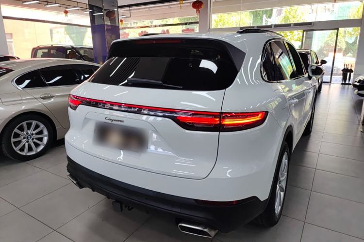 Used Porsche Cayenne 2020 3.0T Standard Version US Specification Rear Right 45 Deg