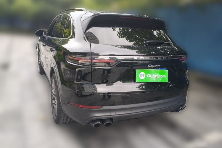 Used Porsche Cayenne 2021 3.0T U.S. specification Rear Left 45 Deg
