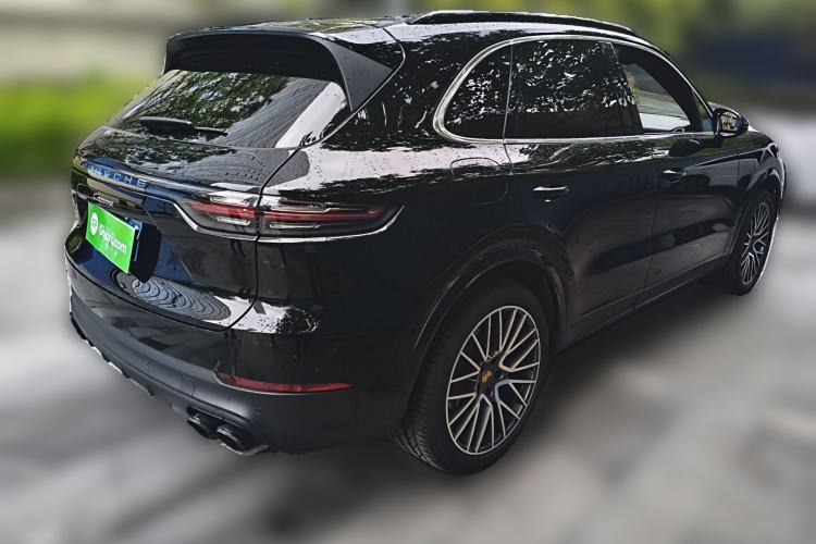 Used Porsche Cayenne 2021 3.0T U.S. specification Rear Right 45 Deg