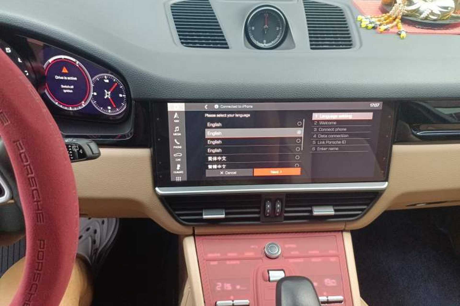Used Porsche Cayenne  Audio And AC Panel