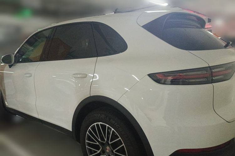 Used Porsche Cayenne 2021 3.0T U.S. specification Rear Left 45 Deg