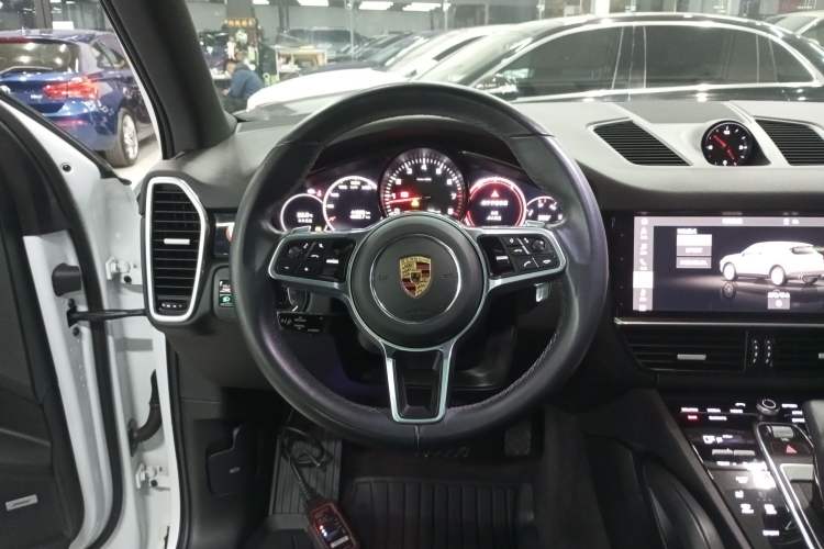 Used Porsche Cayenne 2021 3.0T U.S. specification Steering Wheel