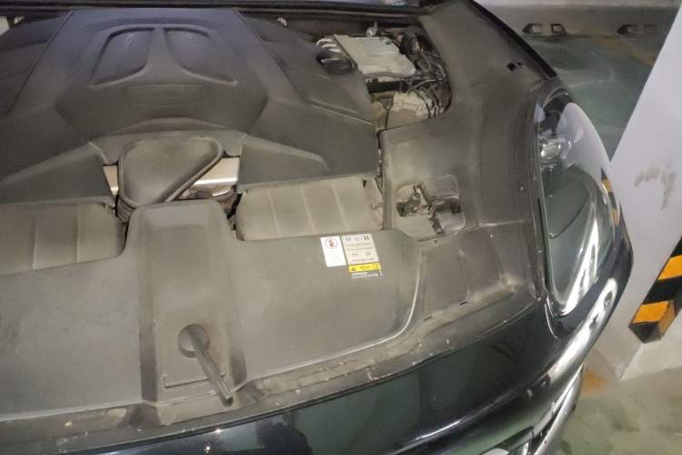 Used Porsche Cayenne 2022 Cayenne Coupé 3.0T Platinum Edition Engine Bay Left