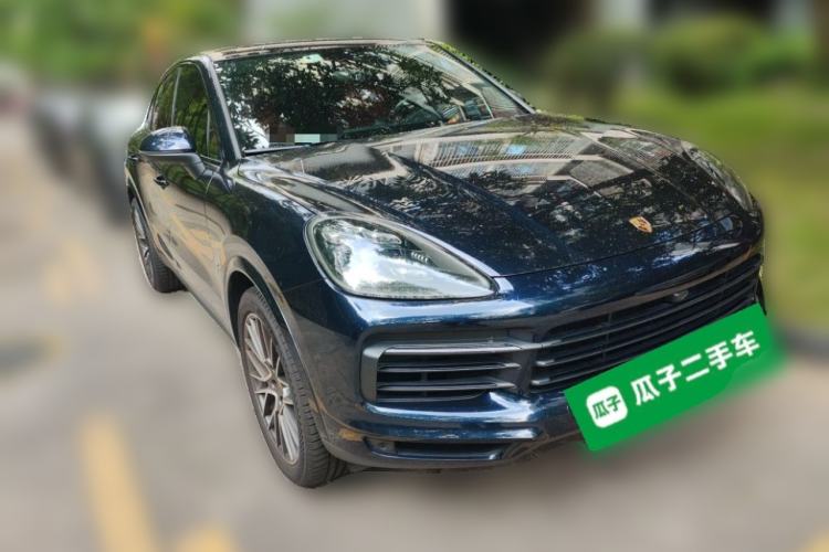 Used Porsche Cayenne 2022 Cayenne Coupé 3.0T Platinum Edition Front Right 45 Deg