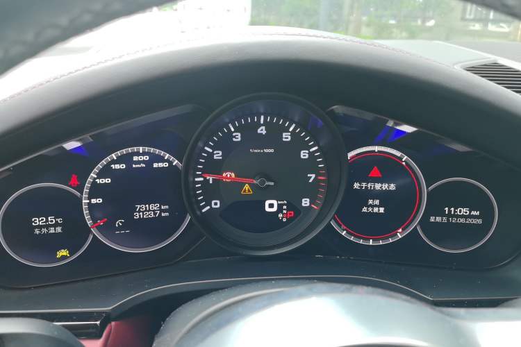 Used Porsche Cayenne 2022 Cayenne 3.0T Platinum Edition Instrument Cluster
