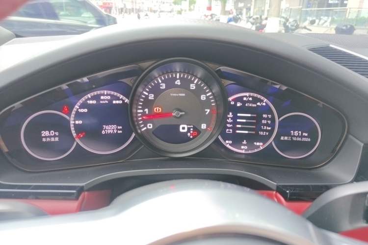 Used Porsche Cayenne 2022 Cayenne 3.0T Platinum Edition Instrument Cluster