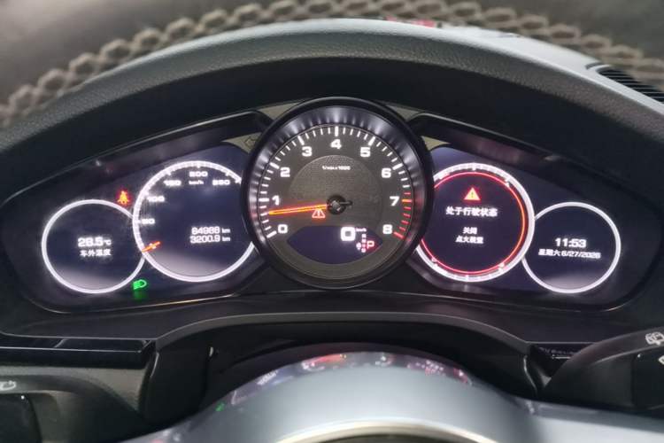 Used Porsche Cayenne 2022 3.0T US Spec Instrument Cluster