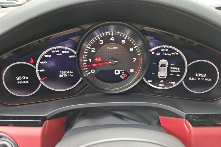 Used Porsche Cayenne 2022 Cayenne S 2.9T Platinum Edition Instrument Cluster
