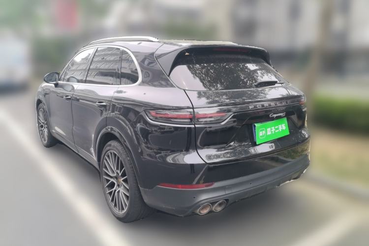 Used Porsche Cayenne 2022 Cayenne 3.0T Platinum Edition Rear Left 45 Deg