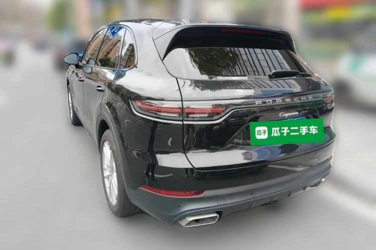 Used Porsche Cayenne 2022 Cayenne 3.0T Platinum Edition Rear Left 45 Deg