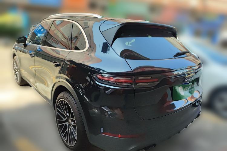 Used Porsche Cayenne 2022 Cayenne 3.0T Platinum Edition Rear Left 45 Deg