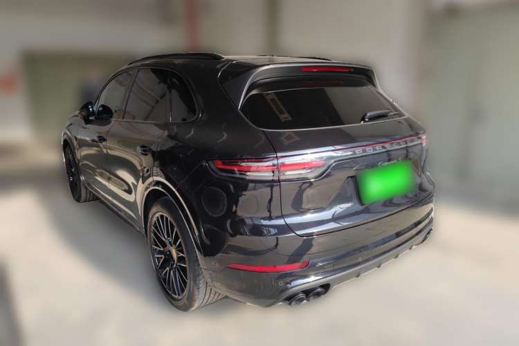 Used Porsche Cayenne 2022 Cayenne S 2.9T Platinum Edition Rear Left 45 Deg