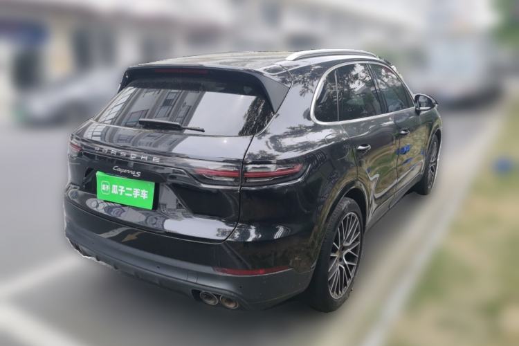 Used Porsche Cayenne 2022 Cayenne 3.0T Platinum Edition Rear Right 45 Deg