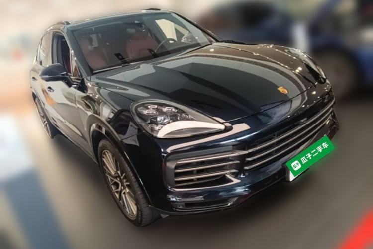 Used Porsche Cayenne 2022 Cayenne 3.0T Platinum Edition Front Right 45 Deg